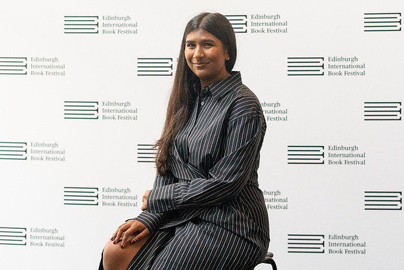 Edinburgh, Scotland. 15th August 2025. Ash Sarkar,