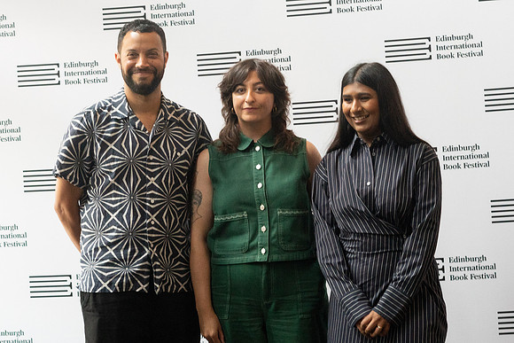 Edinburgh Scotland. Ash Sarkar, Jen Calleja, Lanrre Bakare,