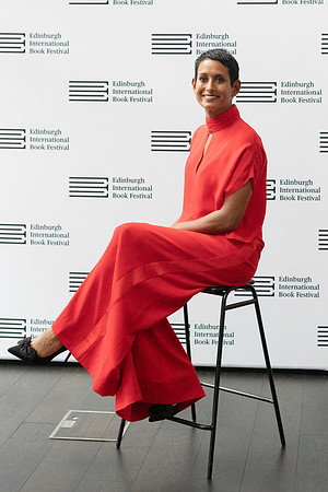 Edinburgh, Scotland. Naga Munchetty