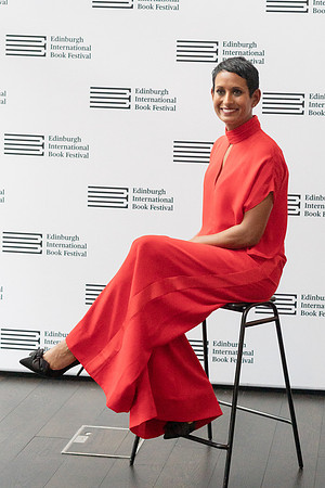 Edinburgh, Scotland. Naga Munchetty