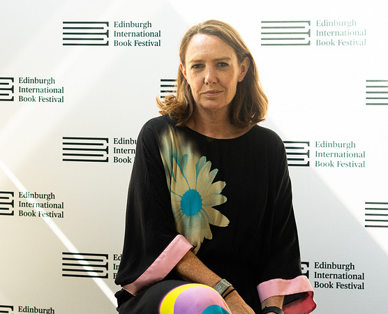 Edinburgh, Scotland. Paula Hawkins