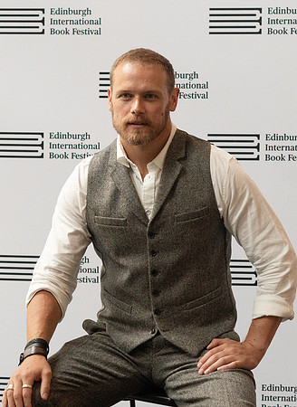 Edinburgh, Scotland. Sam Heughan,