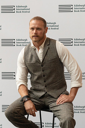 Edinburgh, Scotland. Sam Heughan,