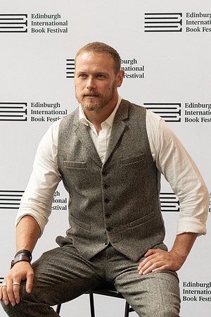 Edinburgh, Scotland. Sam Heughan,