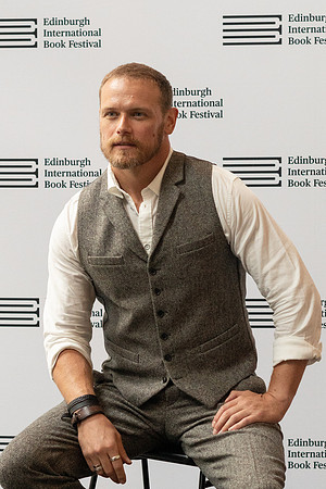 Edinburgh, Scotland. Sam Heughan,