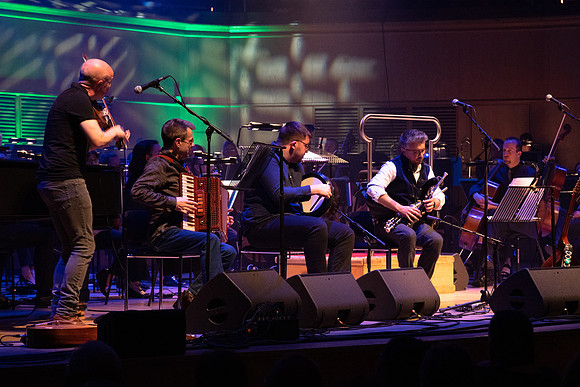 Jarlath Henderson, Auld Lang Syne. Glasgow, Scotland Celtic Connections festival 2020.