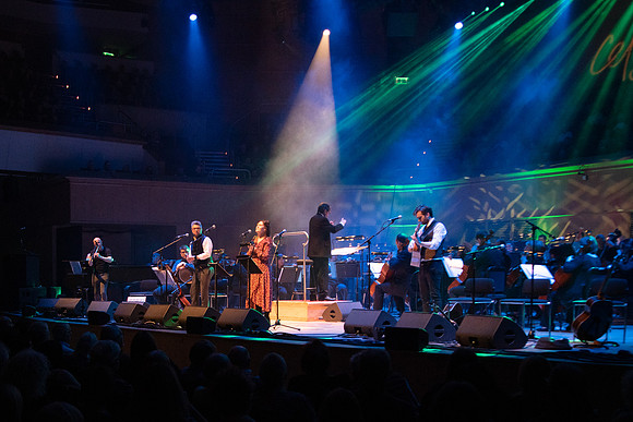 Karen Matheson, Auld Lang Syne. Glasgow, Scotland Celtic Connections festival 2020.
