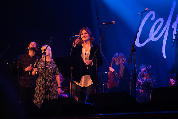 Glasgow, Scotland Celtic Connections festival 2020. Karen Mathes