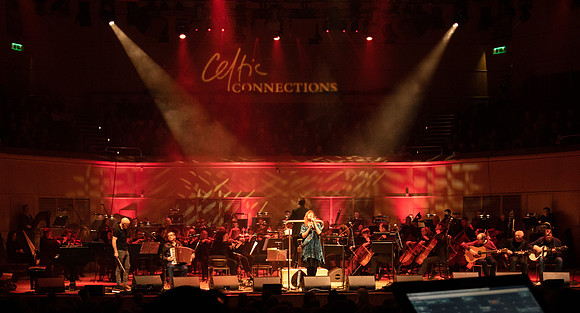 Eddi Reader, Auld Lang Syne. Glasgow, Scotland Celtic Connections festival 2020.