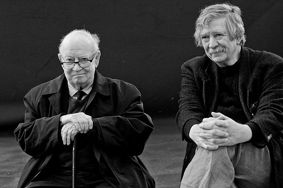 John Calder and Jim Haynes