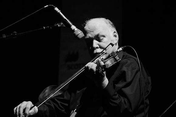 Jerry Holland, Breton fiddler, at Celtic Connections.