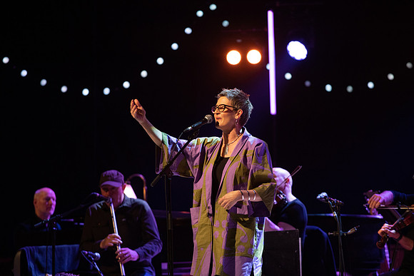Glasgow Scotland. 1st February 2026. Karine Polwart