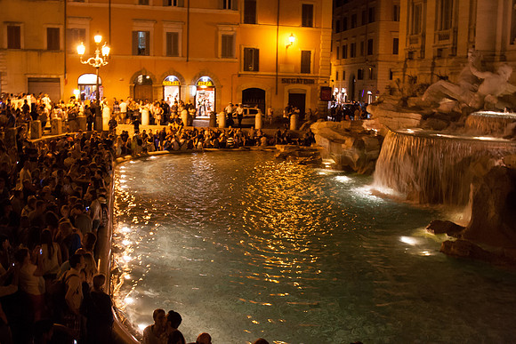 Rome, Trevi fountain