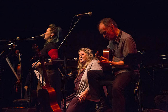 Martin Carthy, Eliza Carthy, and Noram Waterson