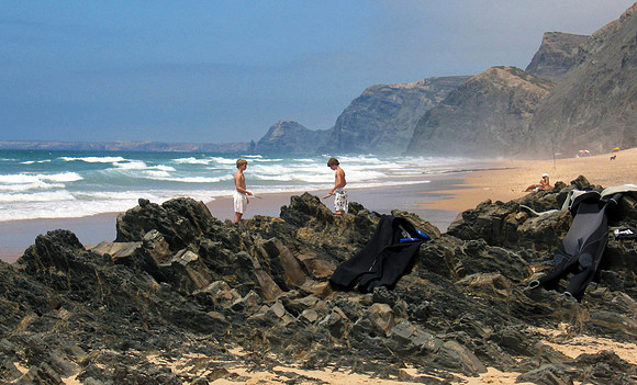 beach play