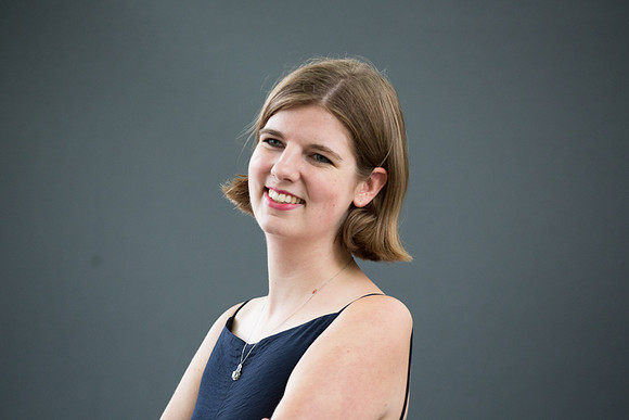 Elizabeth MacNeal. International book festival 2019. Edinburgh Scotland.