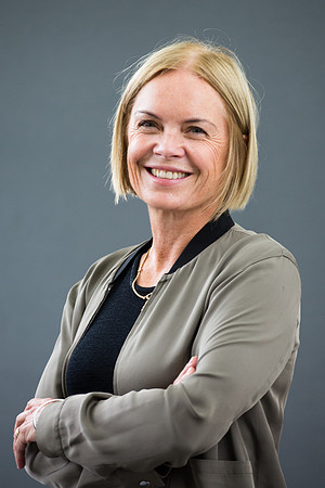 Mariella Frostrup. International book festival 2019. Edinburgh Scotland.