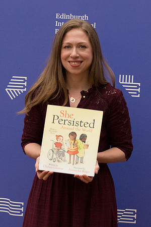 Chelsea Clinton, Edinburgh International book festival 2018