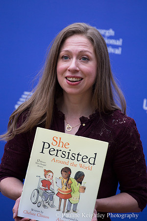 Chelsea Clinton, Edinburgh International book festival 2018