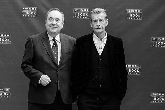 William McIIvanney and Alex Salmond
