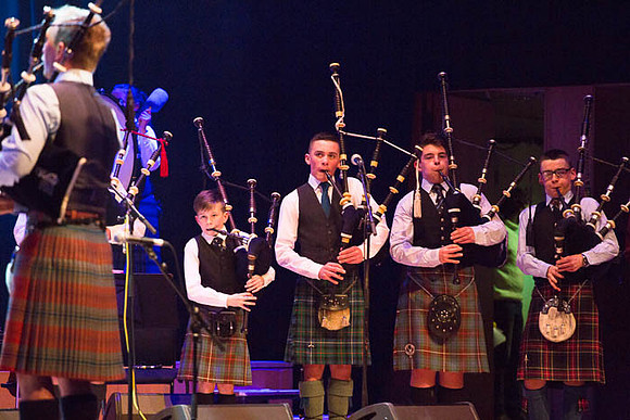 National Youth Pipe band of Scotland