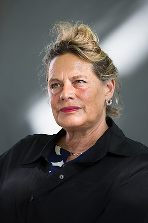 Deborah Levy. International book festival 2019. Edinburgh Scotland.