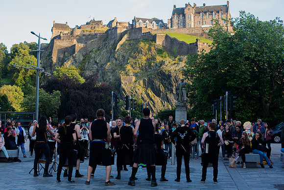 Edinburgh, Scotland, August 2019. Edinburgh International festiv