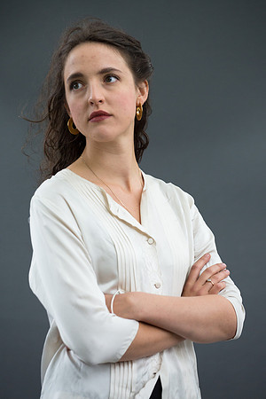 Isabella Hammad. International book festival 2019. Edinburgh Scotland.