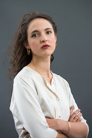 Isabella Hammad. International book festival 2019. Edinburgh Scotland.