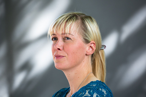 Heida Ásgeirsdóttir. International book festival 2019. Edinburgh Scotland.