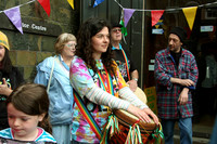 Partick drummer watching