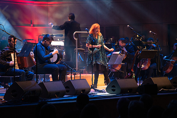 Eddi Reader, Auld Lang Syne. Glasgow, Scotland Celtic Connections festival 2020.