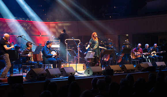 Glasgow, Scotland Celtic Connections festival 2020. Eddi Reader
