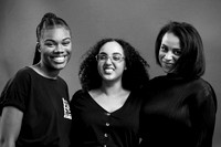 Tania Nwachukwu, Hibaq Osman and Rachel Long,