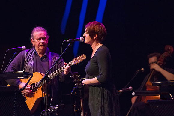 Dick Gaughan and Karine Polwart