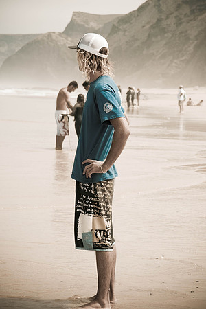 beach watching