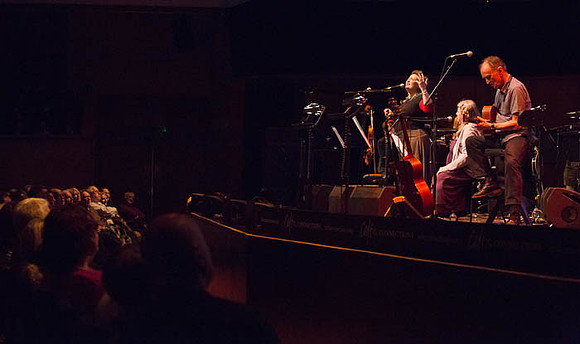Martin Carthy, Eliza Carthy, and Noram Waterson