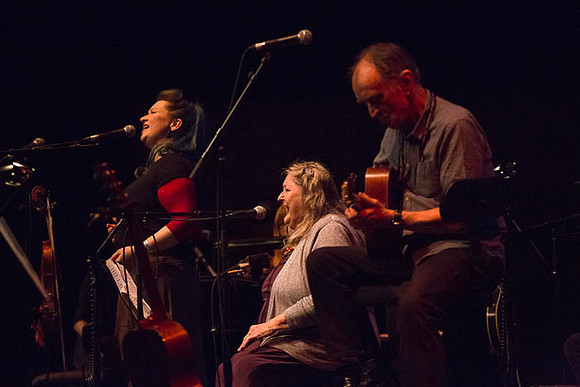 Martin Carthy, Eliza Carthy, and Noram Waterson